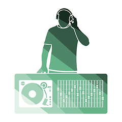 Image showing DJ icon