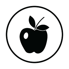 Image showing Icon of Apple