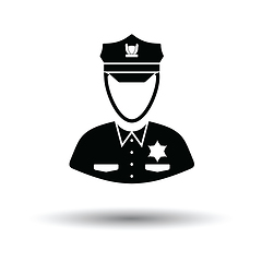 Image showing Policeman icon