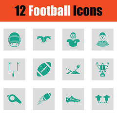Image showing American football icon