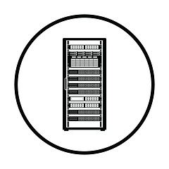 Image showing Server rack icon