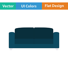 Image showing Office sofa icon