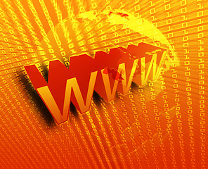 Image showing WWW Internet