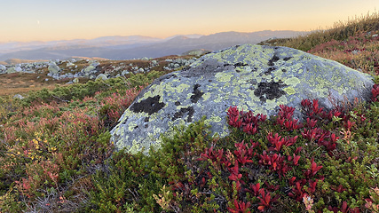 Image showing Beautiful Norwegian landscape