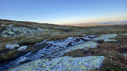 Image showing Blue mountain