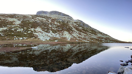 Image showing Beautiful Norwegian landscape