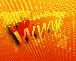 Image showing WWW Internet