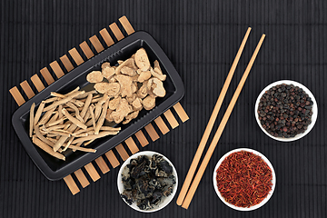 Image showing Plant Based Chinese Herbal Medicine for Alternative Healing