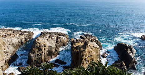 Image showing Sunshine and sea