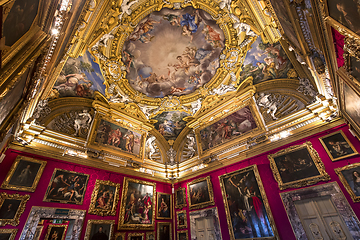 Image showing interiors of Palazzo Pitti, Florence, Italy