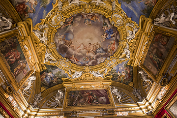 Image showing interiors of Palazzo Pitti, Florence, Italy