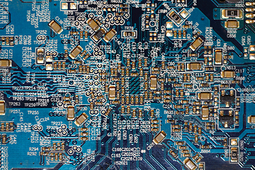 Image showing computer chips texture