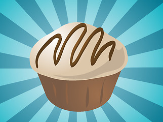 Image showing Cupcake illustration