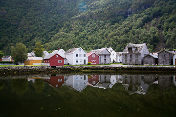 Image showing Laerdal, Sogn og Fjordane, Norway