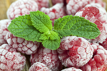 Image showing Frozen berries