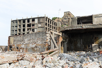 Image showing Abandoned Battleship island