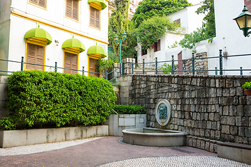 Image showing Macau old city