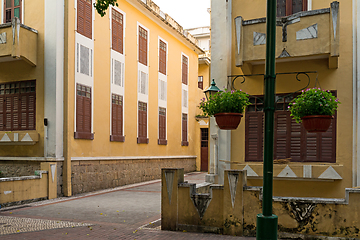 Image showing Macao old town