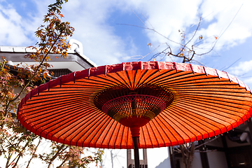 Image showing Red umbrella