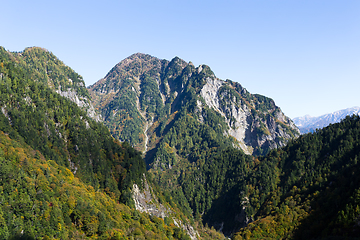 Image showing Mountain in Tateyama of Japan