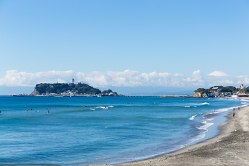 Image showing Shonan Beach in Chigasaki City