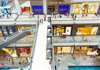 Image showing  Shopping mall Marina Bay Singapore