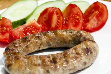 Image showing pork sausage