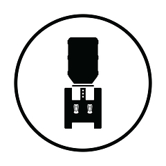 Image showing Office water cooler icon