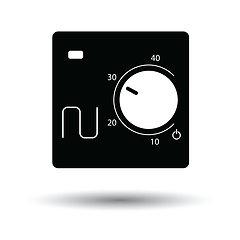 Image showing Warm floor wall unit icon