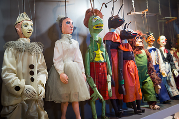 Image showing Traditional Sicilian puppets