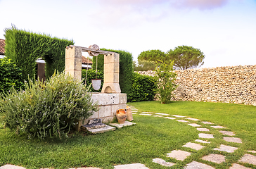 Image showing Vintage water well