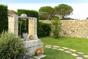 Image showing Vintage water well