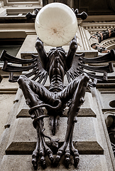 Image showing Giant Gargoyle Lamp