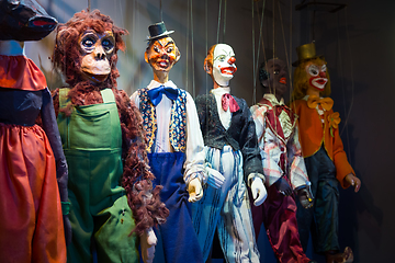 Image showing Traditional Sicilian puppets