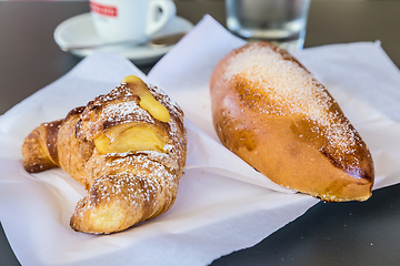 Image showing Morning brioches in Italy