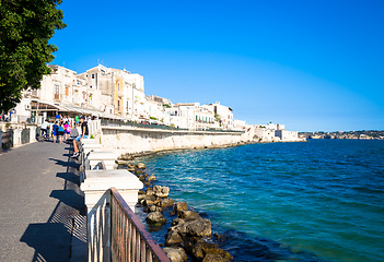 Image showing Ortigia view during a summer day