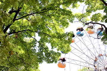 Image showing ferris wheel in the park