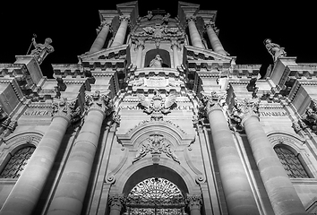 Image showing Cathedral of Syracuse entrance