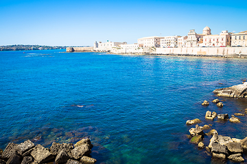 Image showing Ortigia view in Syracuse