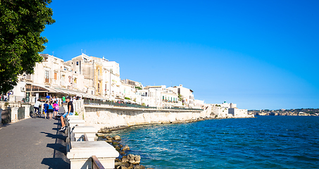 Image showing Ortigia view during a summer day