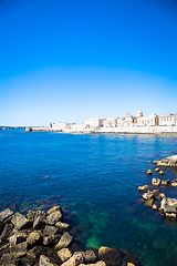 Image showing Ortigia view in Syracuse