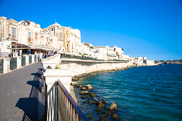 Image showing Ortigia view during a summer day