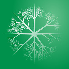 Image showing Snowflake illustration