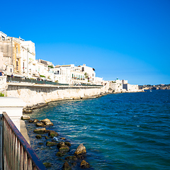 Image showing Ortigia view during a summer day