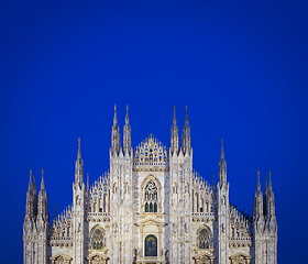 Image showing Milan Cathedral and Piazza Duomo