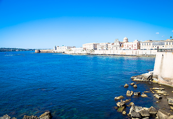 Image showing Ortigia view in Syracuse