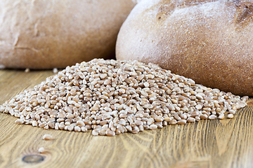 Image showing few loaves of bread