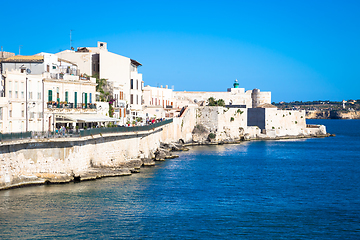 Image showing Ortigia view in Syracuse