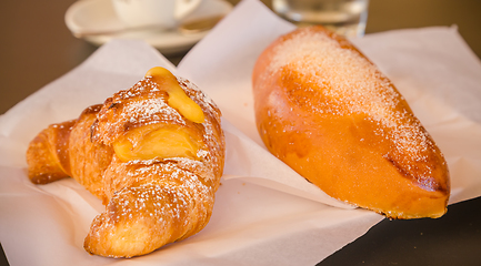 Image showing Morning brioches in Italy