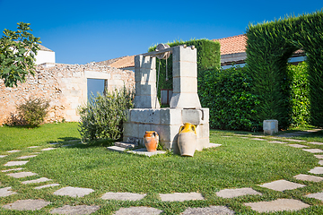 Image showing Vintage water well